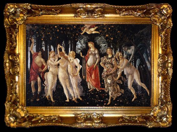 framed  Sandro Botticelli Primavera (mk36), ta009-2